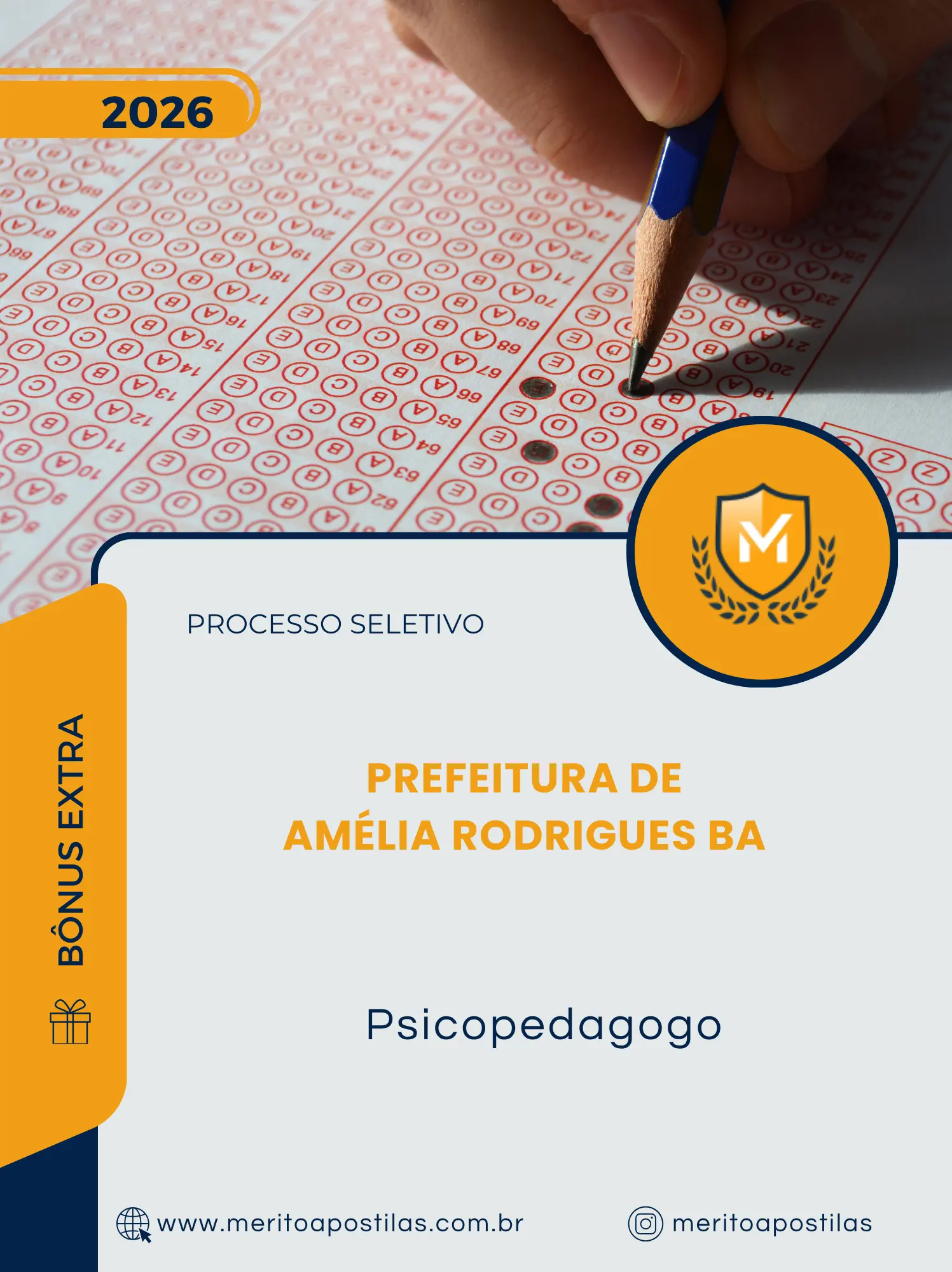 Apostila Psicopedagogo Prefeitura de Amélia Rodrigues BA 2026