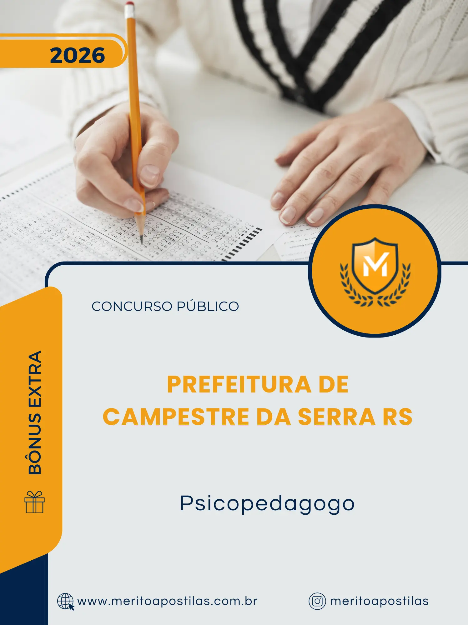 Apostila Psicopedagogo Prefeitura de Campestre da Serra RS 2026