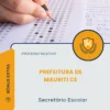 Apostila Secretário Escolar Prefeitura de Mauriti CE 2026