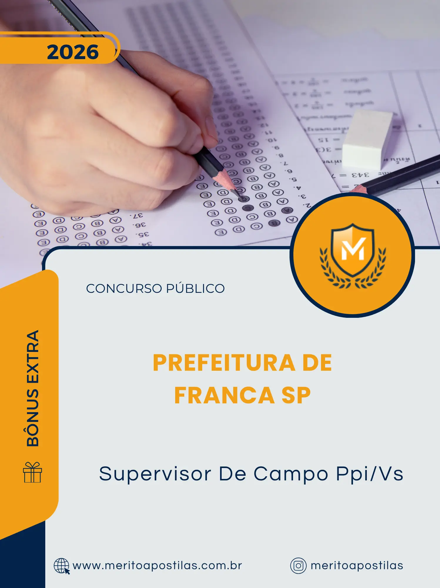 Apostila Supervisor De Campo PPi VS Prefeitura de Franca SP 2026
