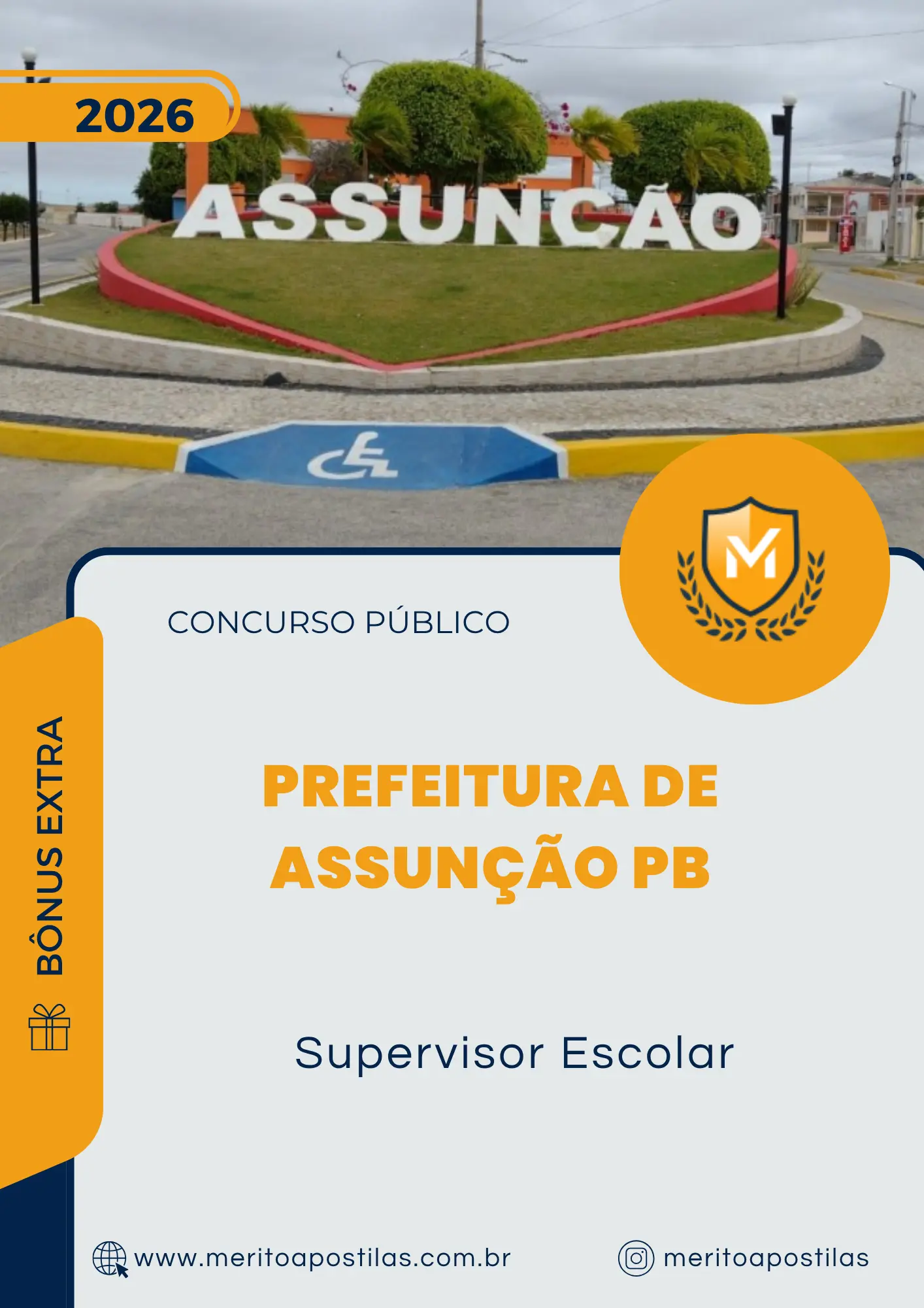 Apostila Supervisor Escolar Prefeitura de Assunção PB 2026