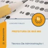 Apostila Técnico De Administração I Prefeitura de Ibiá MG 2026