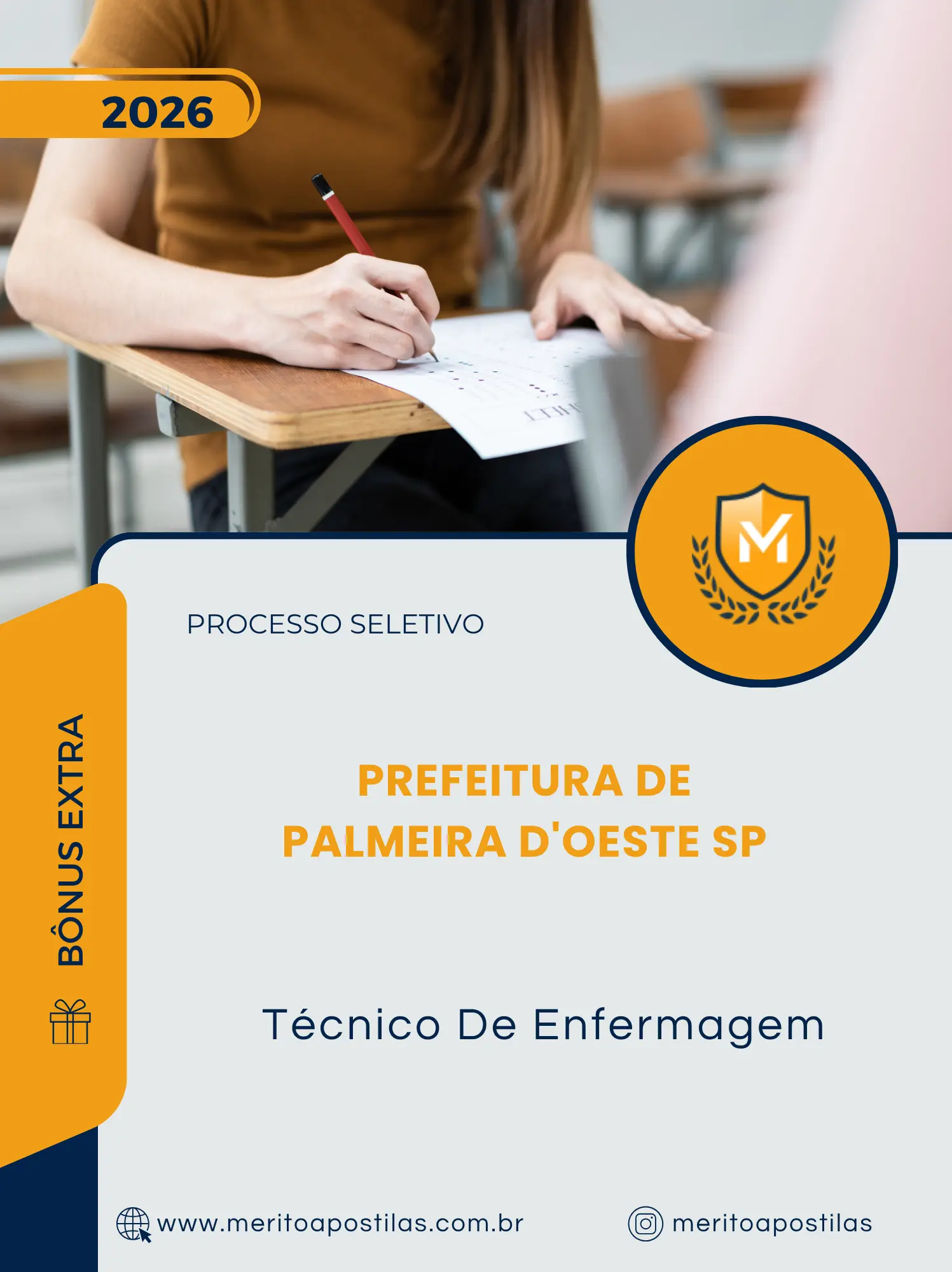Apostila Técnico De Enfermagem Prefeitura de Palmeira d'Oeste SP 2026