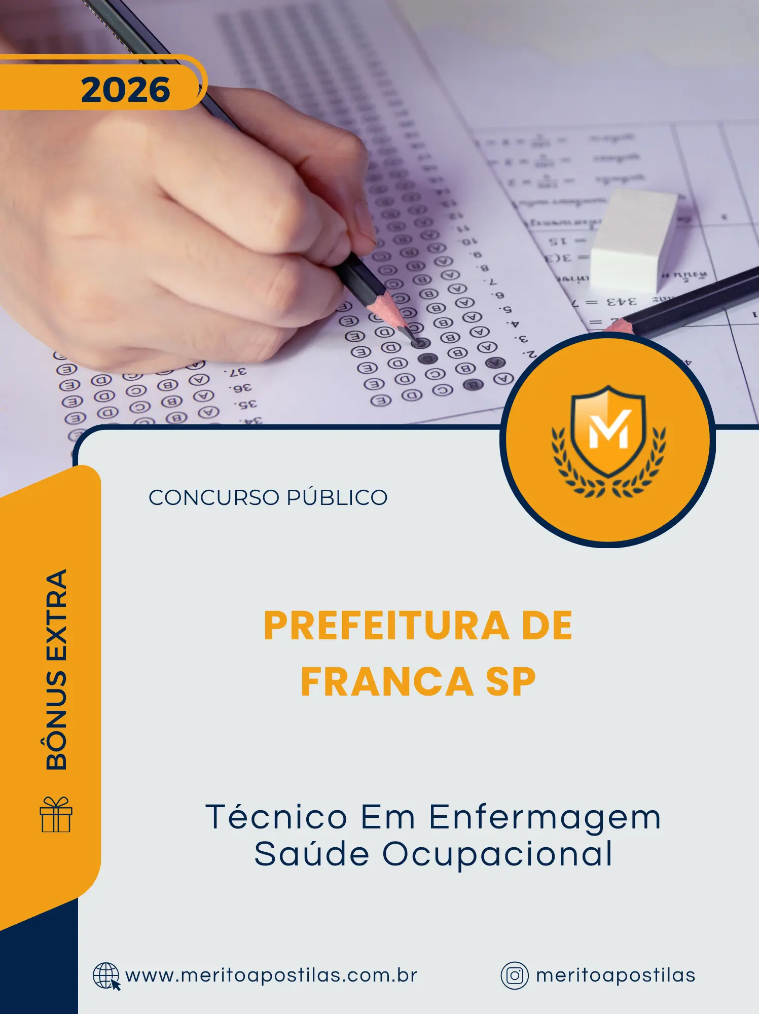 Apostila Técnico Em Enfermagem Saúde Ocupacional Prefeitura de Franca SP 2026
