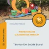Apostila Técnico Em Saúde Bucal Prefeitura de Cajueiro da Praia PI 2026