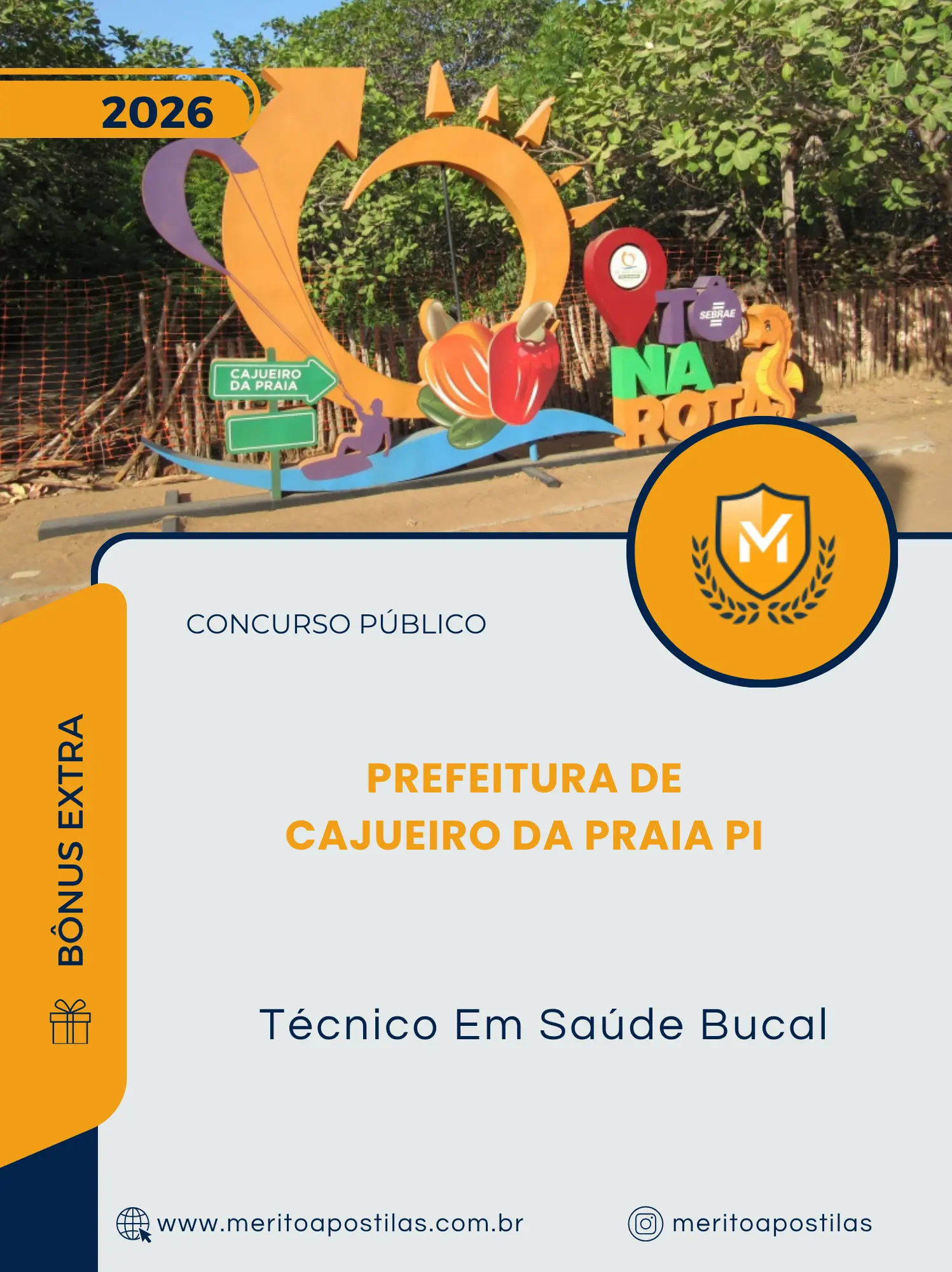 Apostila Técnico Em Saúde Bucal Prefeitura de Cajueiro da Praia PI 2026