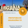 Apostila Técnico I Analista Administrativo Prefeitura de Araguaína TO 2026