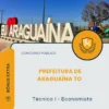 Apostila Técnico I Economista Prefeitura de Araguaína TO 2026