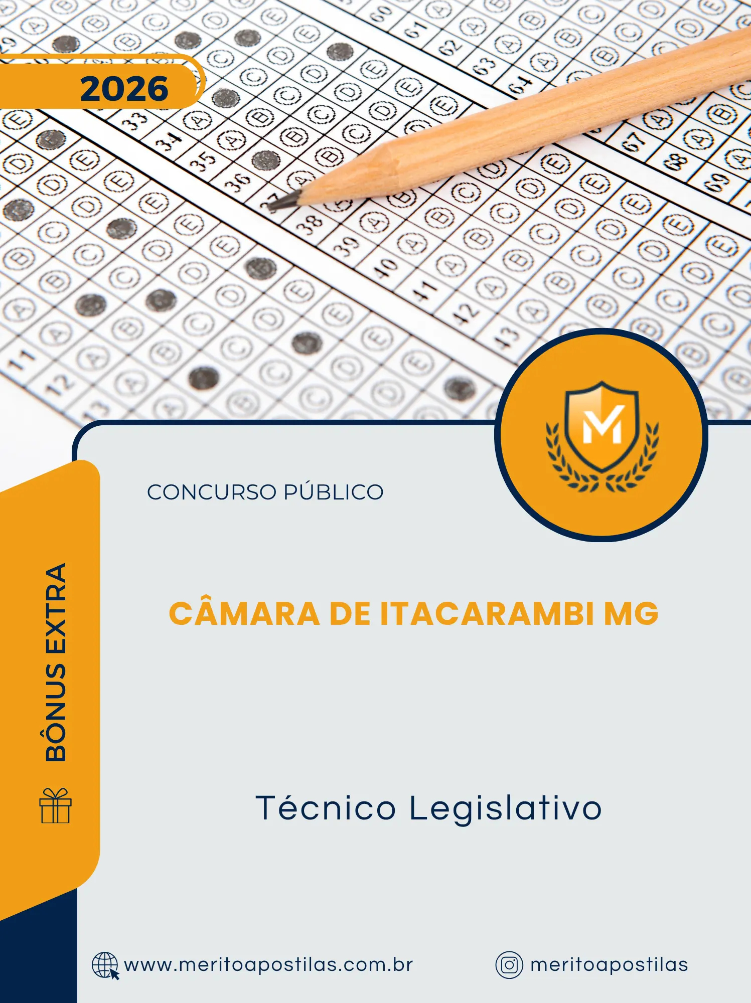 Apostila Técnico Legislativo Câmara de Itacarambi MG 2026