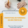 Apostila Técnico Municipal de Controle Interno Prefeitura de Formosa do Rio Preto BA 2026