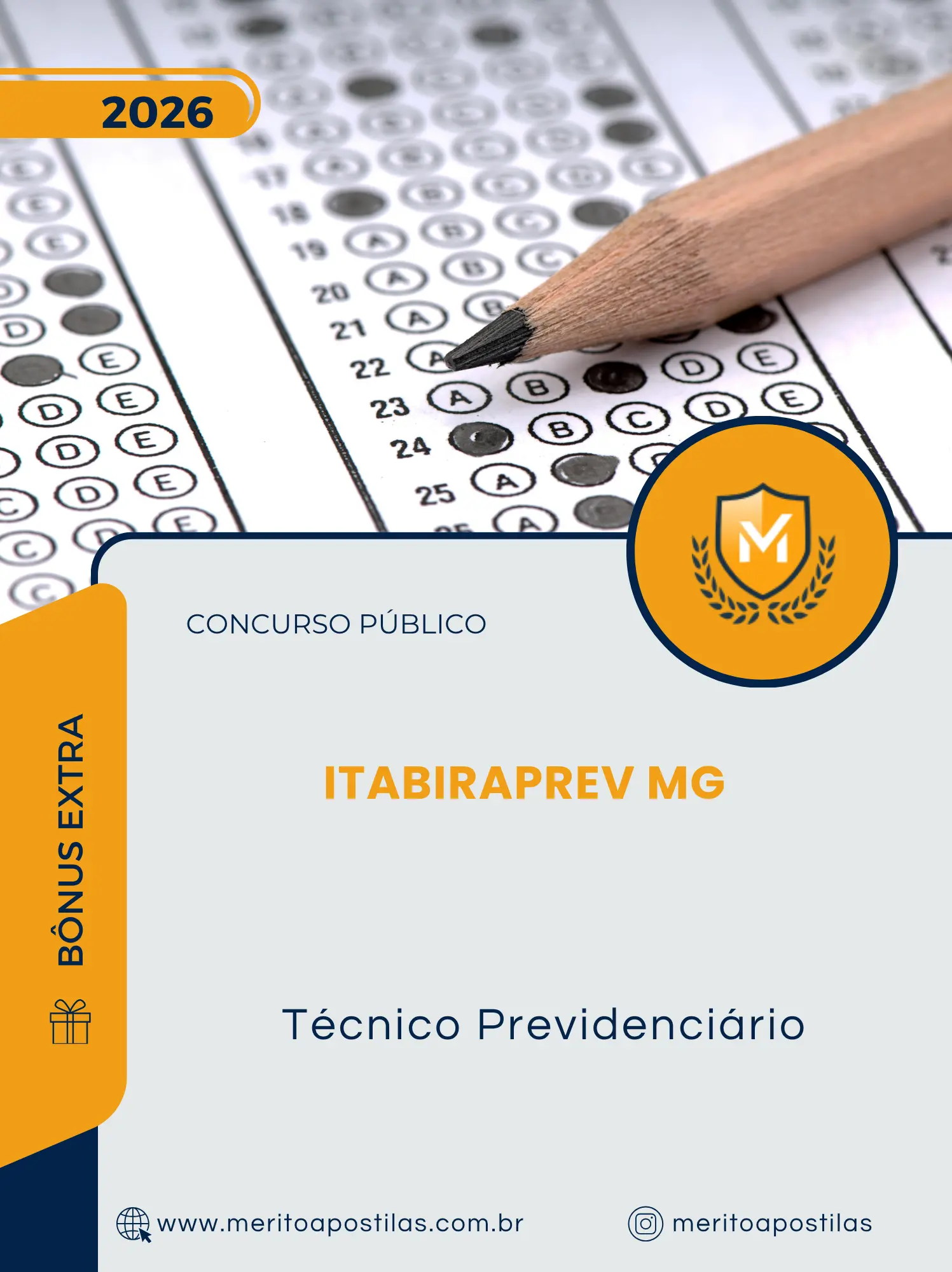 Apostila Técnico Previdenciário Concurso Público ITABIRAPREV MG 2026