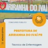 Apostila Técnico de Enfermagem Prefeitura de Ariranha do Ivaí PR 2026