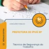 Apostila Técnico de Segurança do Trabalho Prefeitura de Ipuã SP 2026