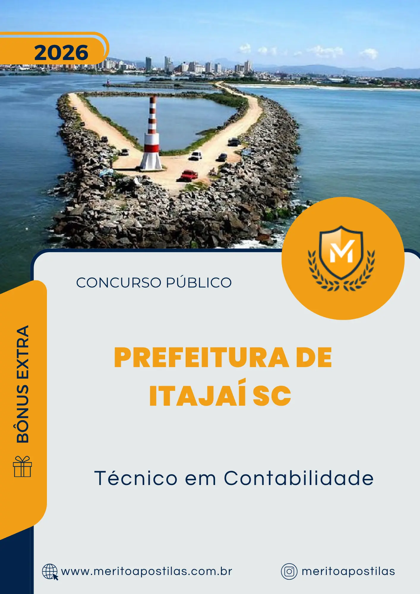 Apostila Técnico em Contabilidade Prefeitura de Itajaí SC 2026
