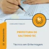 Apostila Técnico em Enfermagem Prefeitura de Saltinho SC 2026