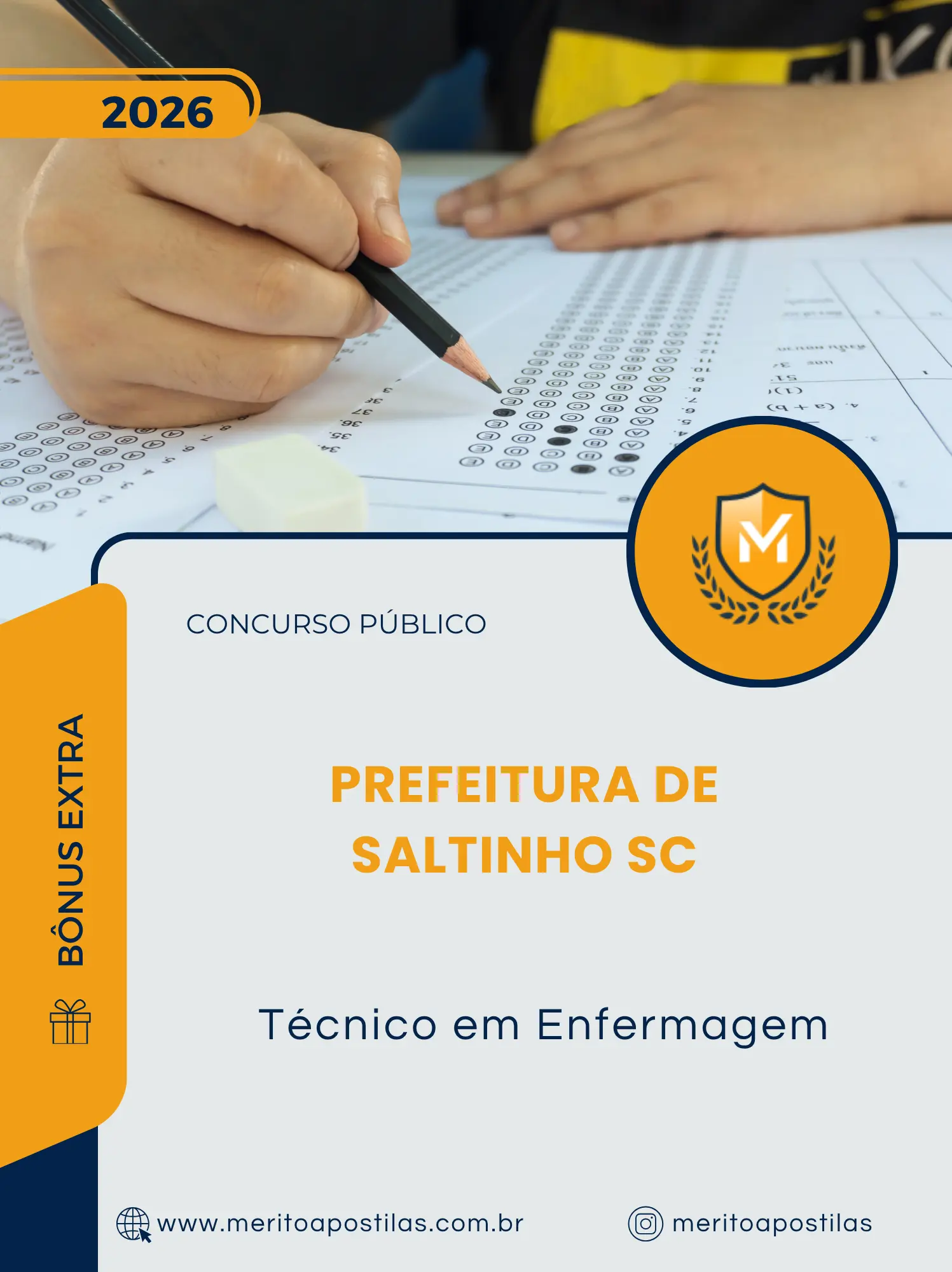 Apostila Técnico em Enfermagem Prefeitura de Saltinho SC 2026
