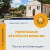 Apostila Técnico em Enfermagem Prefeitura de São Félix de Minas MG 2026