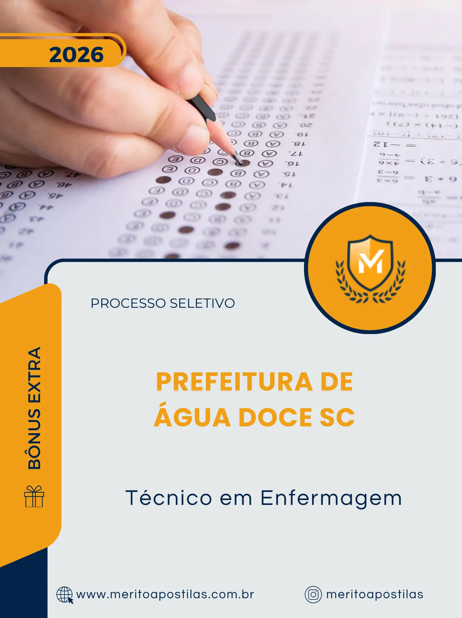 Apostila Técnico em Enfermagem Prefeitura de Água Doce SC 2026
