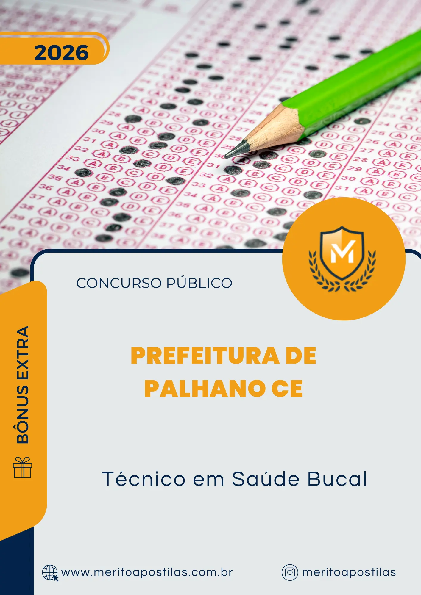 Apostila Técnico em Saúde Bucal Prefeitura de Palhano CE 2026