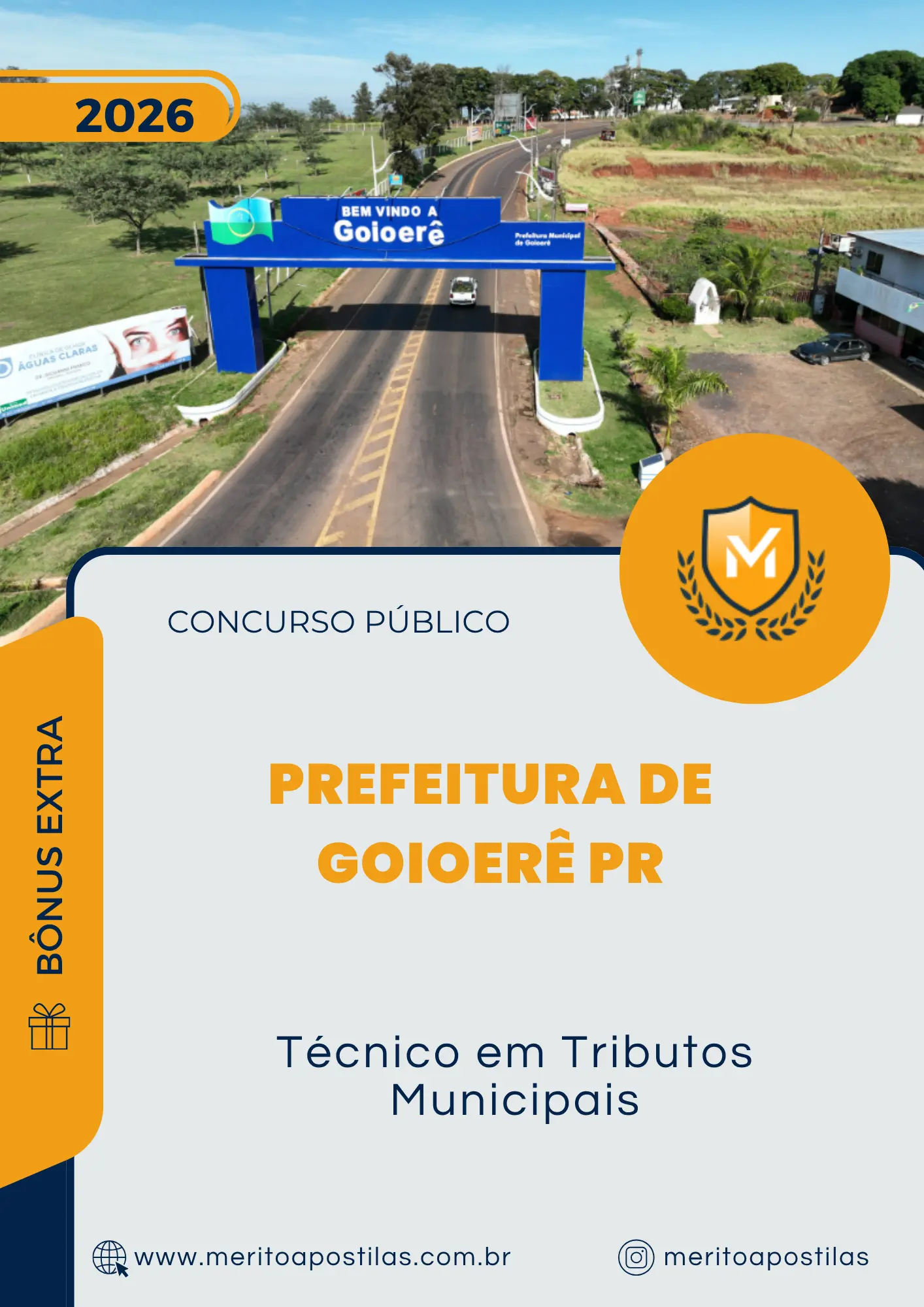 Apostila Técnico em Tributos Municipais Prefeitura de Goioerê PR 2026