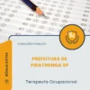 Apostila Terapeuta Ocupacional Prefeitura de Piratininga SP 2026