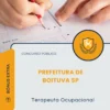 Apostila Terapeuta Ocupacional Prefeitura de Boituva SP 2026