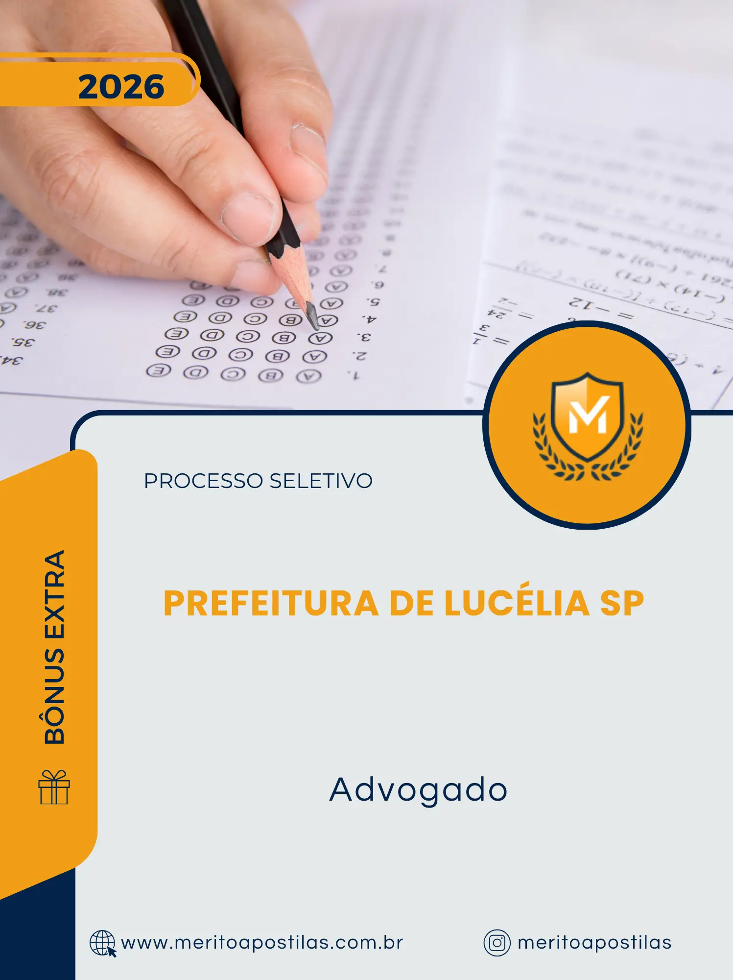 Apostila Advogado Prefeitura de Lucélia SP 2026