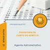 Apostila Agente Administrativo Prefeitura de Canto do Buriti PI 2026