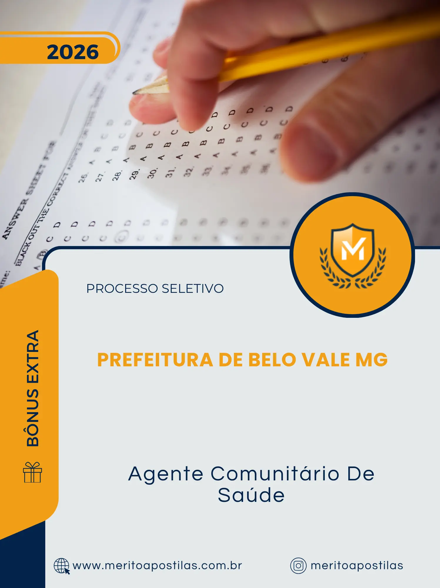 Apostila Agente Comunitário De Saúde Prefeitura de Belo Vale MG 2026