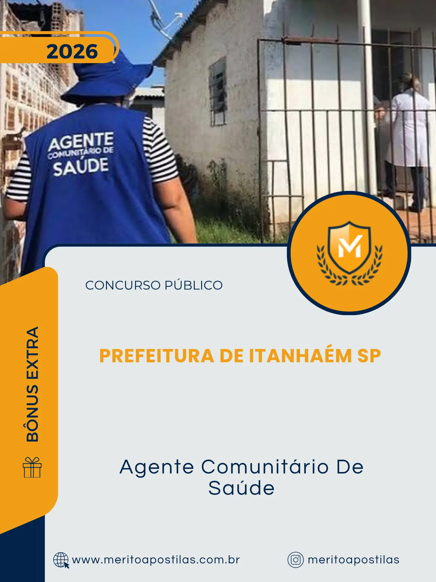 Apostila Agente Comunitário De Saúde Prefeitura de Itanhaém SP 2026