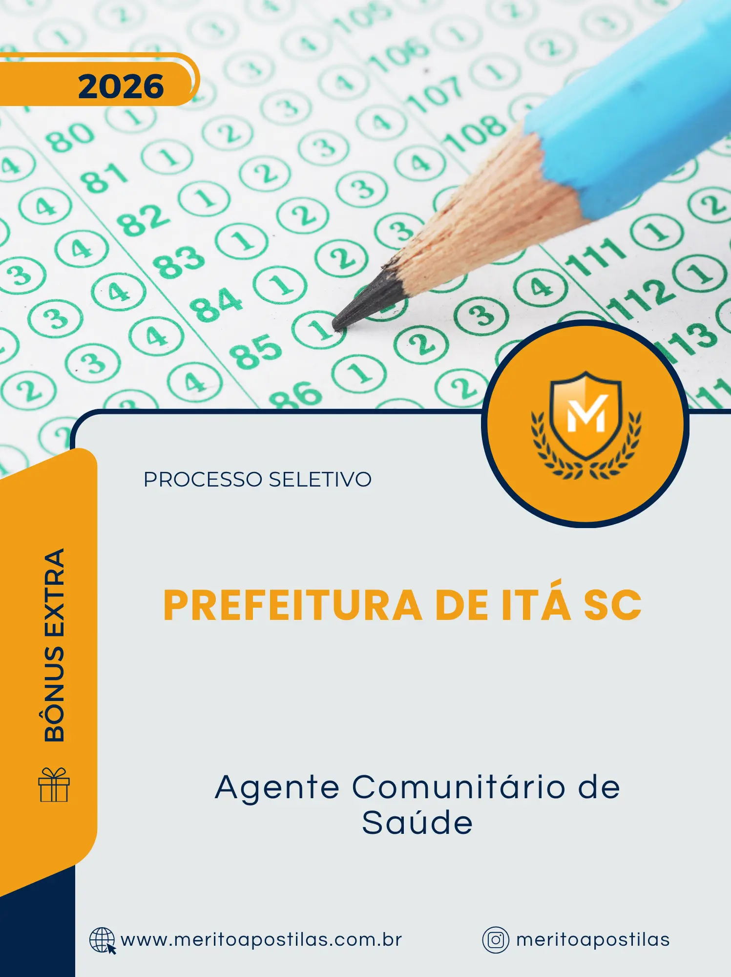 Apostila Agente Comunitário de Saúde Prefeitura de Itá SC 2026