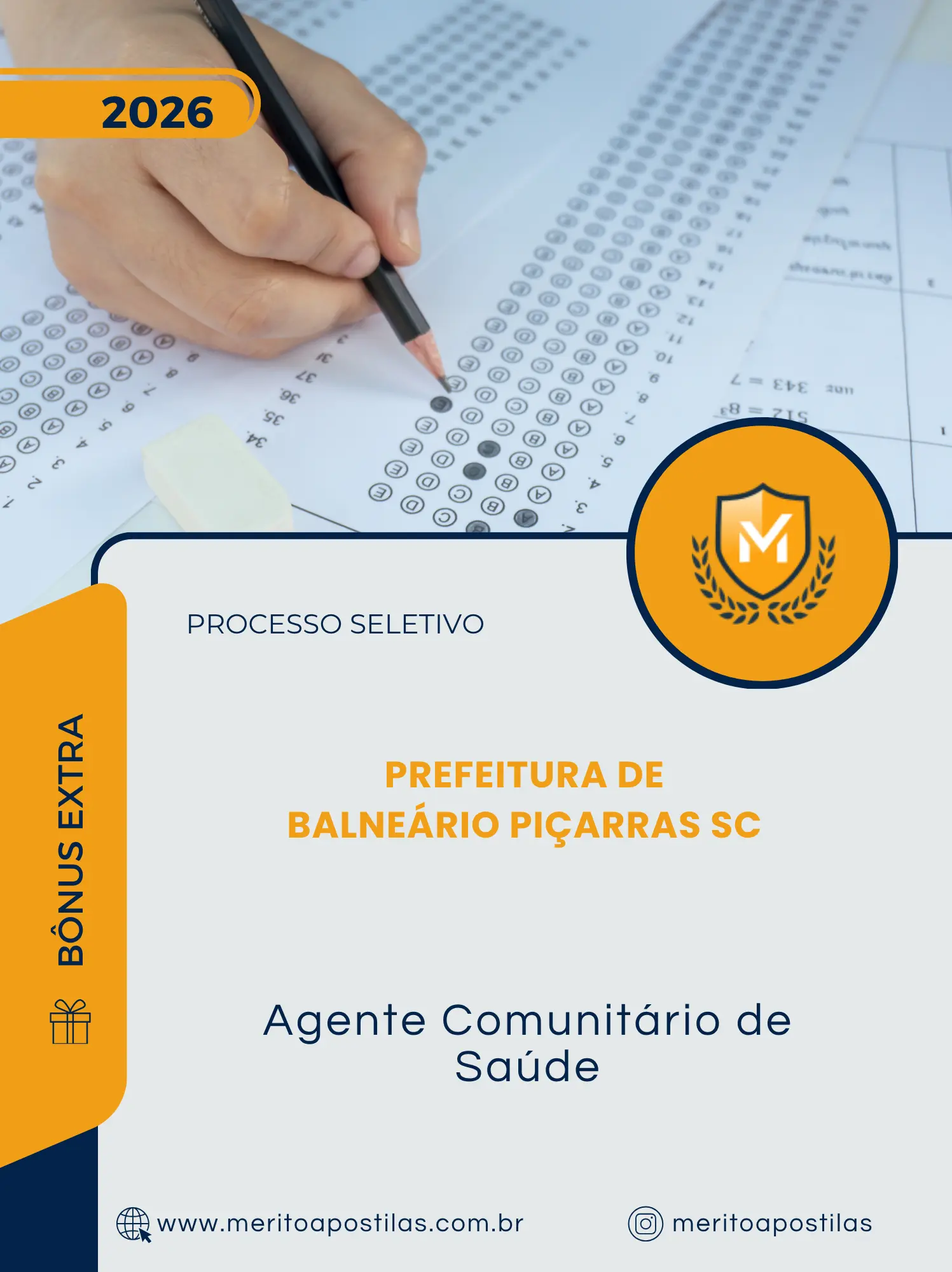 Apostila Agente Comunitário De Saúde Prefeitura de Balneário Piçarras SC 2026