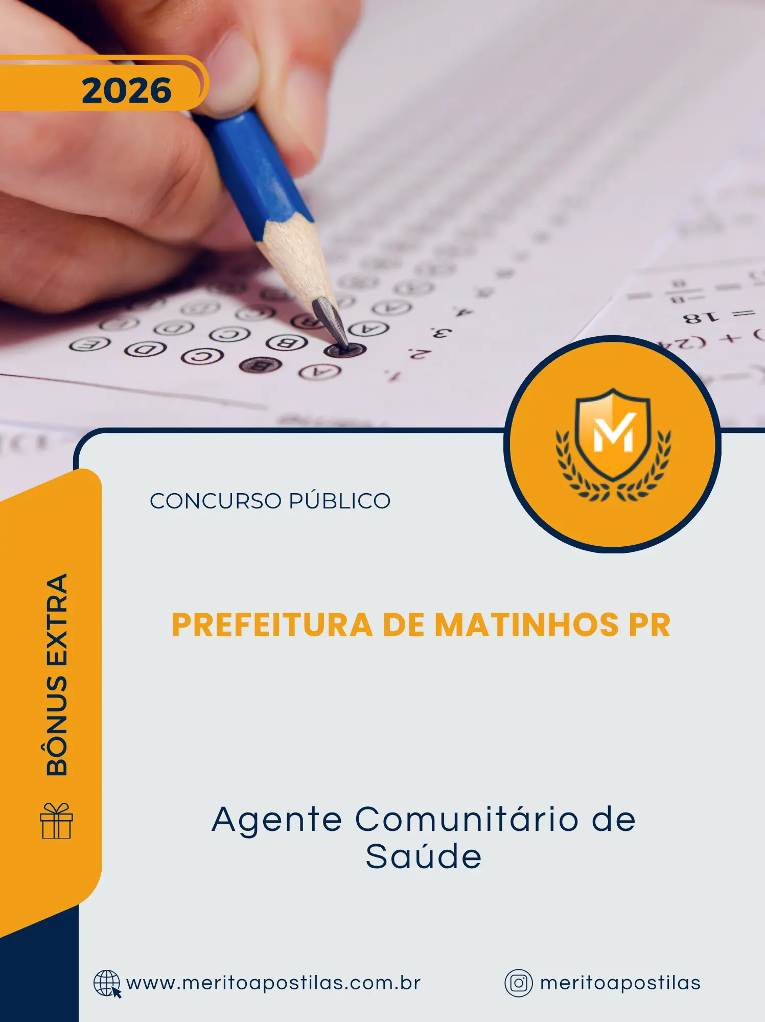 Apostila Agente Comunitário de Saúde Prefeitura de Matinhos PR 2026