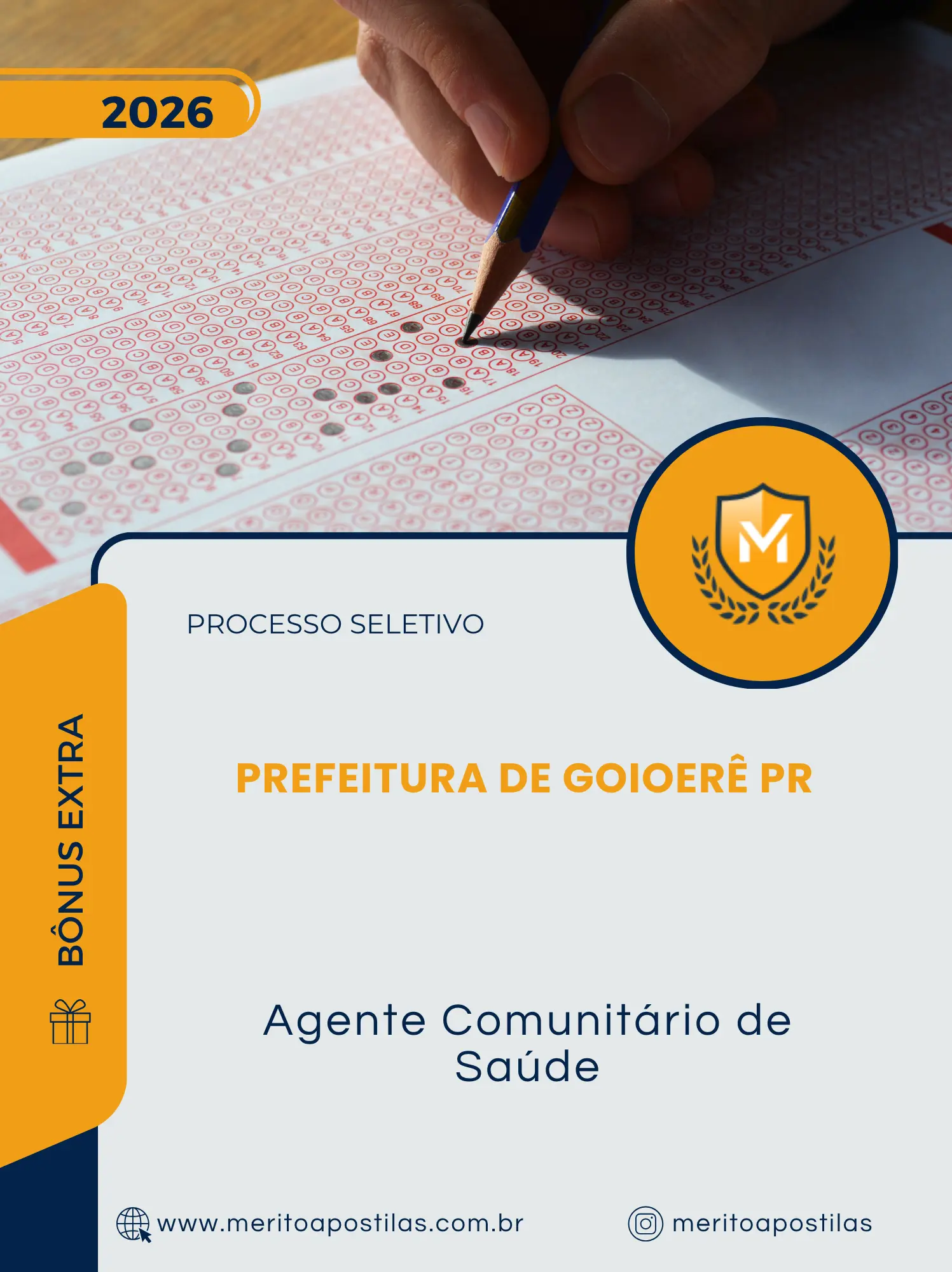 Apostila Agente Comunitário de Saúde Prefeitura de Goioerê PR 2026