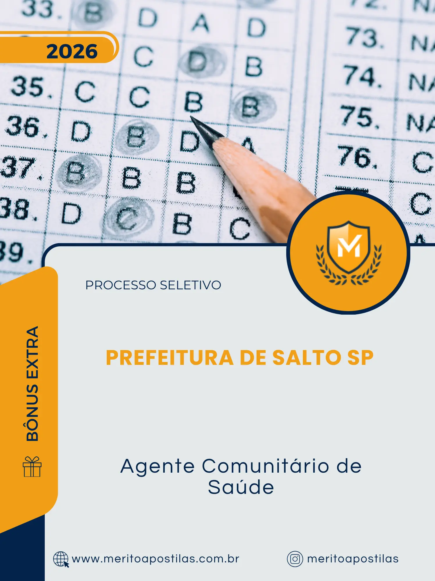Apostila Agente Comunitário de Saúde Prefeitura de Salto SP 2026