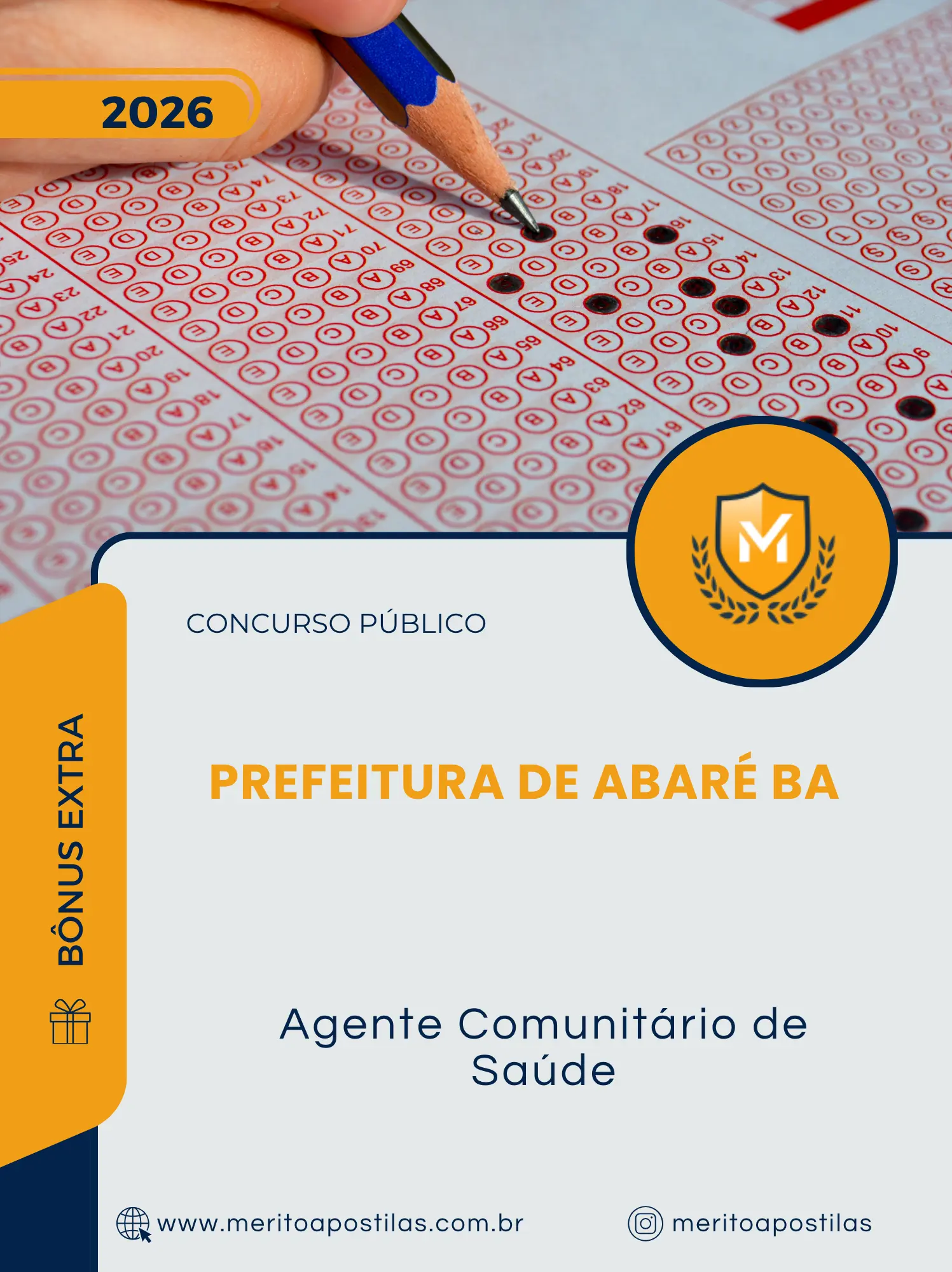 Apostila Agente Comunitário de Saúde Prefeitura de Abaré BA 2026