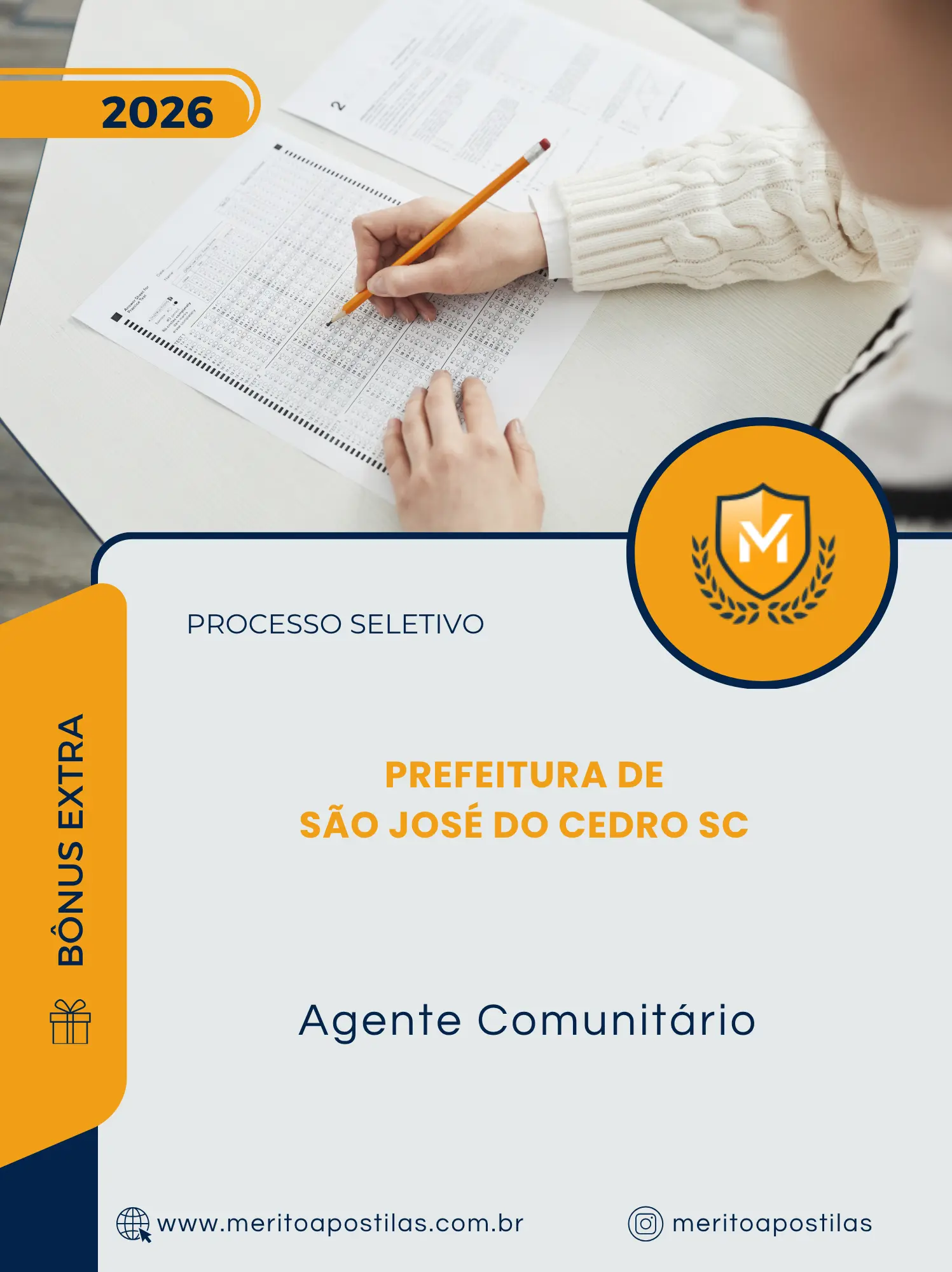 Apostila Agente Comunitário Prefeitura de São José do Cedro SC 2026