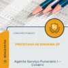 Apostila Agente Serviço Funerário I Coveiro Prefeitura de Diadema SP 2026