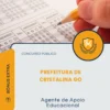 Apostila Agente de Apoio Educacional Prefeitura de Cristalina GO 2026