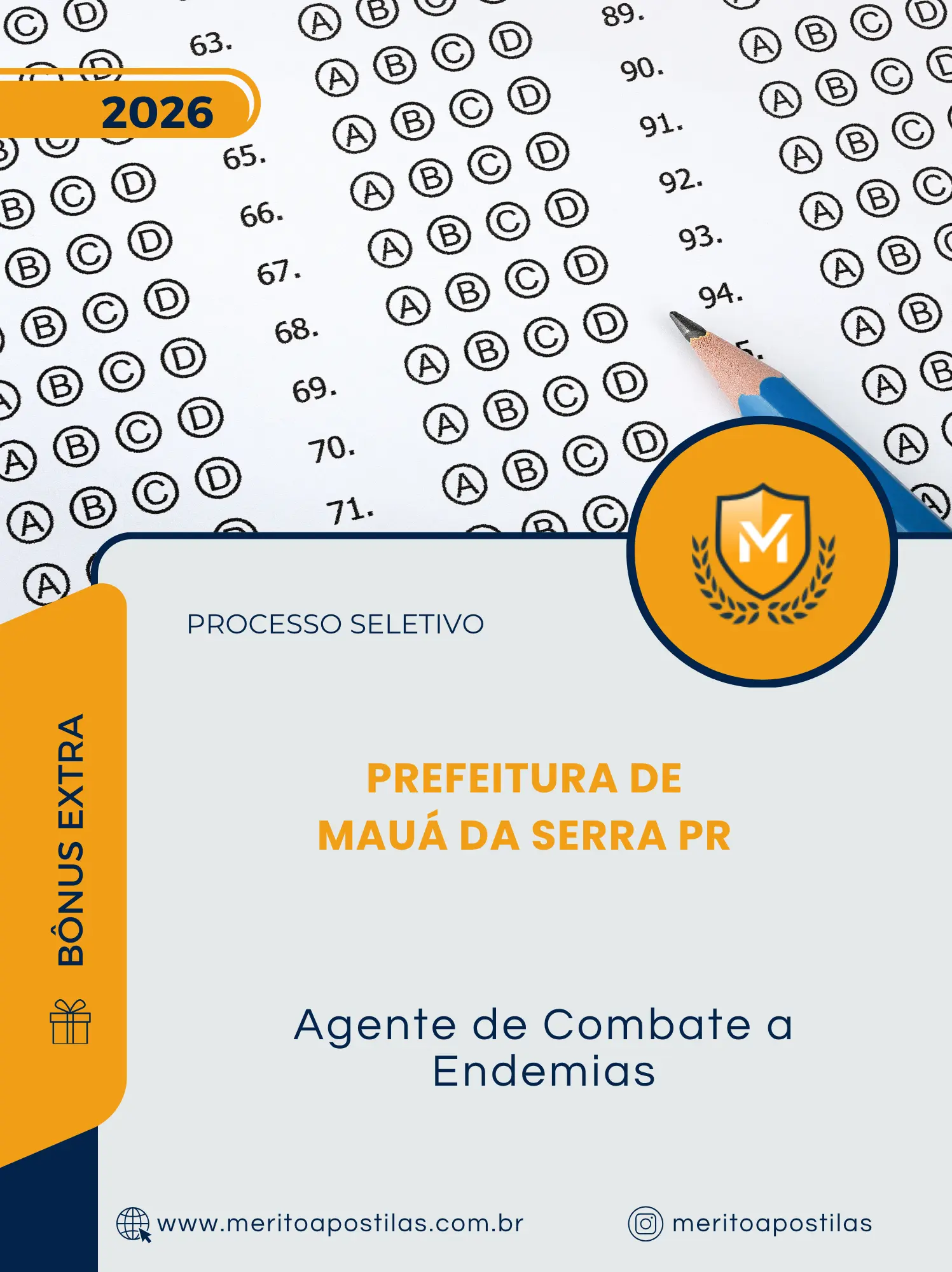 Apostila Agente de Combate a Endemias Prefeitura de Mauá da Serra PR 2026