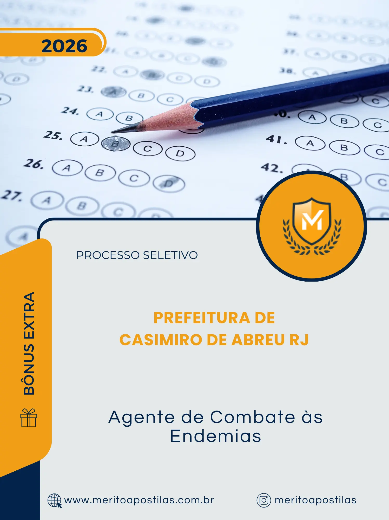 Apostila Agente de Combate às Endemias Prefeitura de Casimiro de Abreu RJ 2026