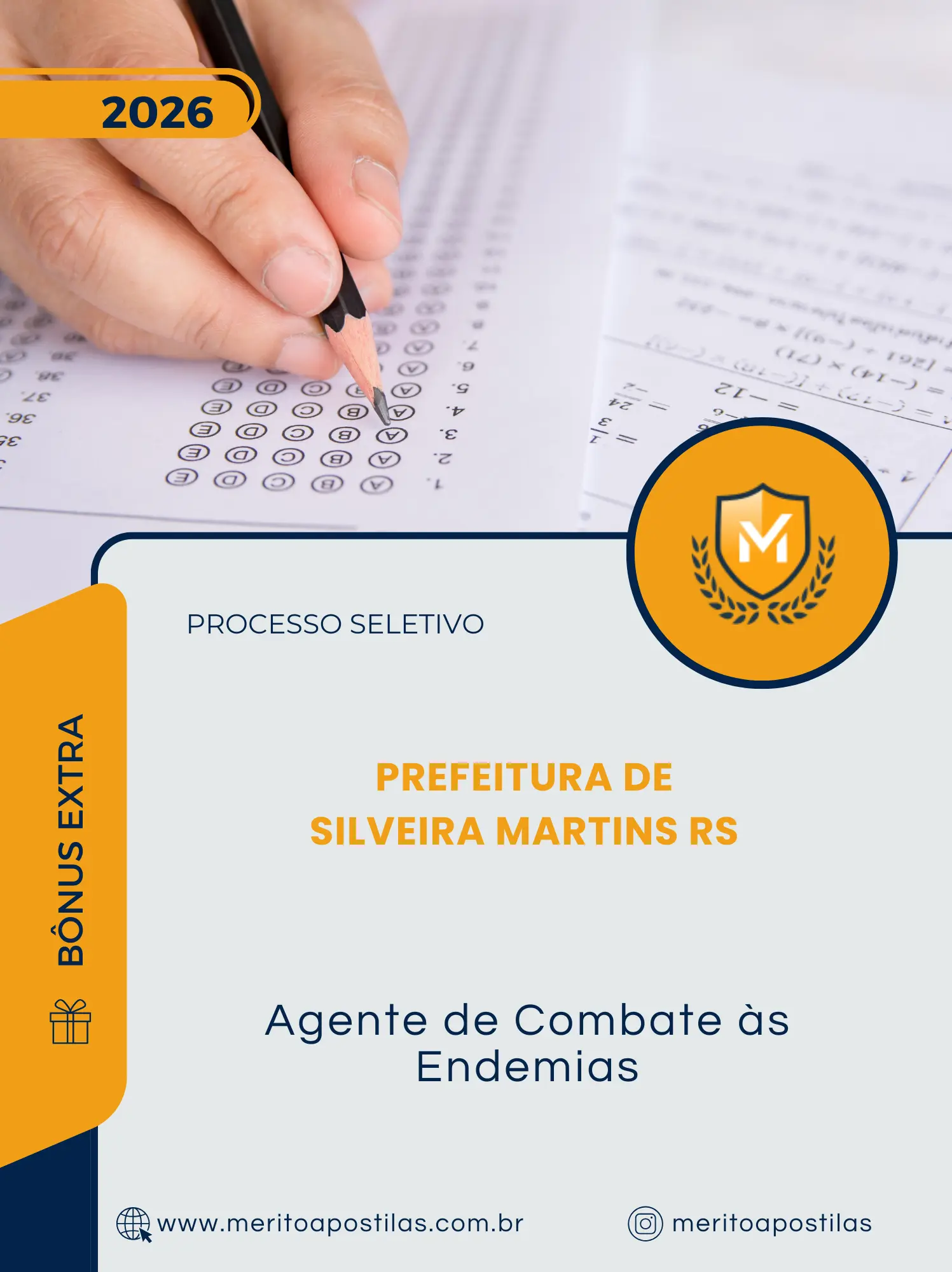 Apostila Agente de Combate às Endemias Prefeitura de Silveira Martins RS 2026