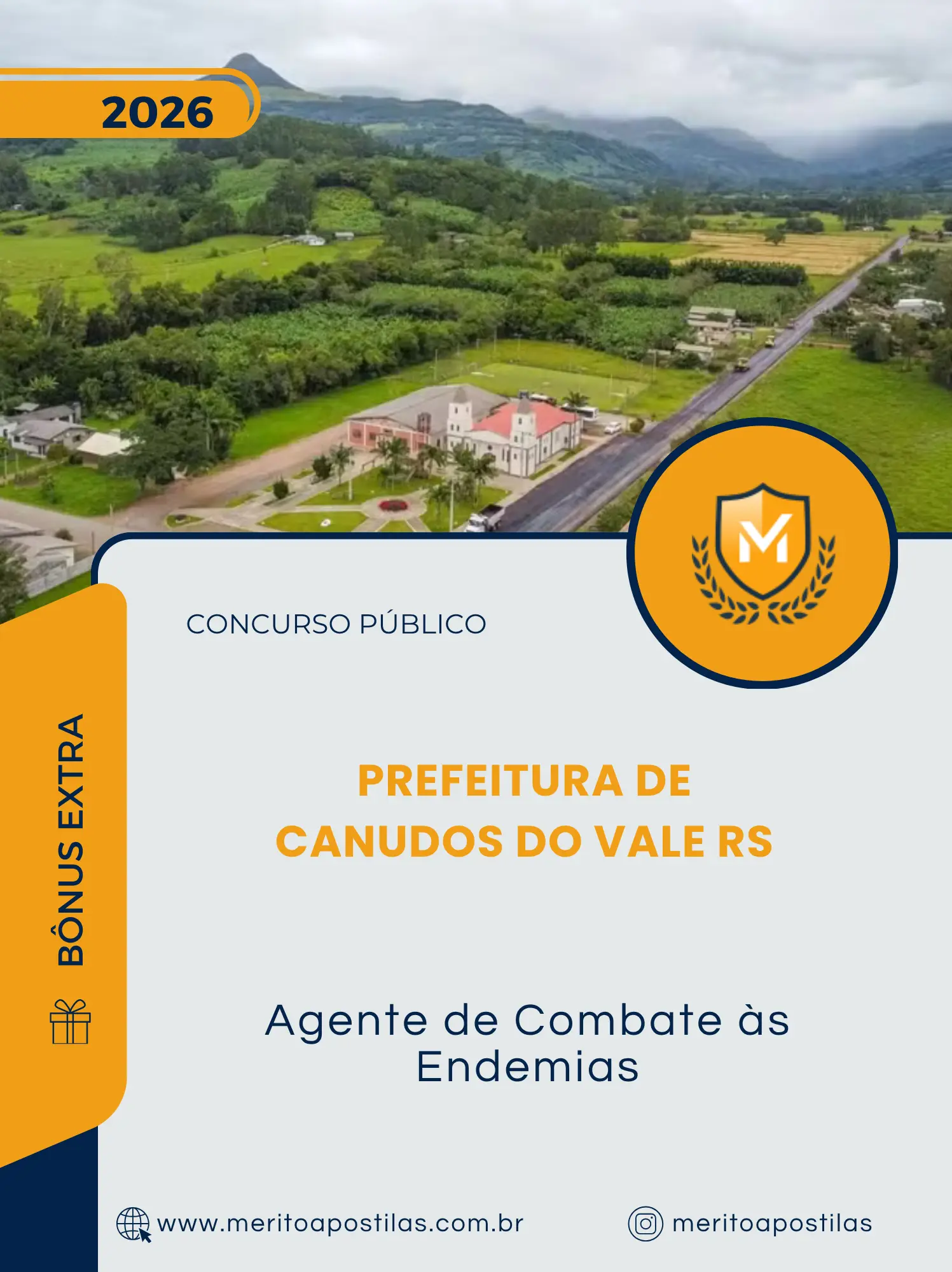 Apostila Agente de Combate às Endemias Prefeitura de Canudos do Vale RS 2026