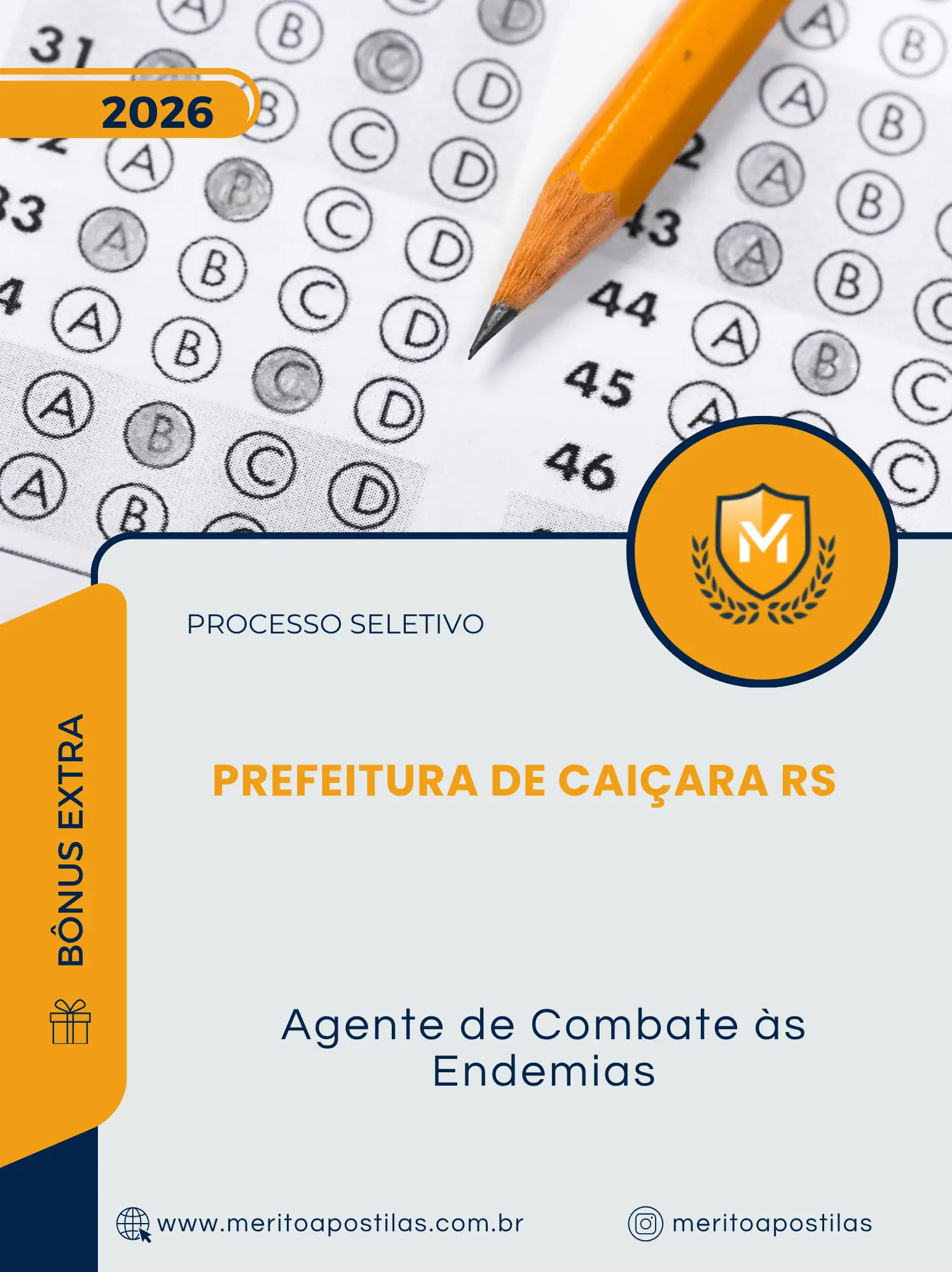 Apostila Agente de Combate às Endemias Prefeitura de Caiçara RS 2026