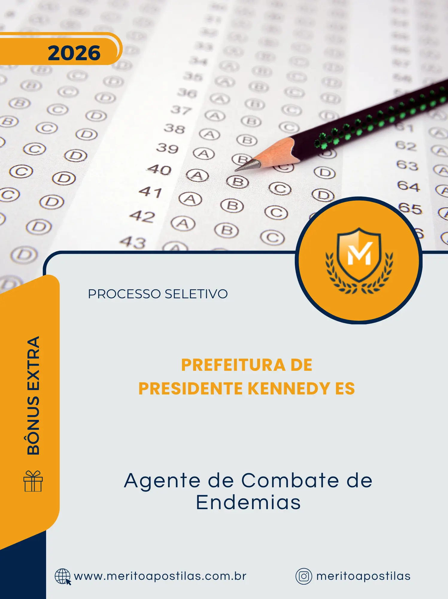 Apostila Agente de Combate de Endemias Prefeitura de Presidente Kennedy ES 2026