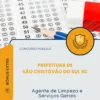 Apostila Agente de Limpeza e Serviços Gerais Prefeitura de São Cristóvão do Sul SC 2026