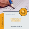 Apostila Ajudante Geral Prefeitura de Rodeiro MG 2026