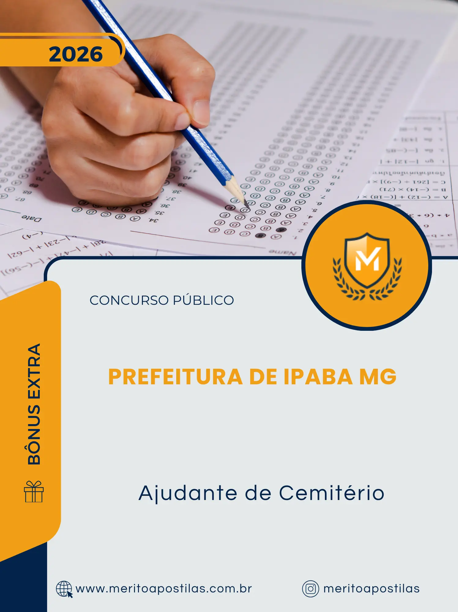 Apostila Ajudante de Cemitério Prefeitura de Ipaba MG 2026