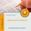 Apostila Analista Administrativo Câmara de Rio Verde GO 2026