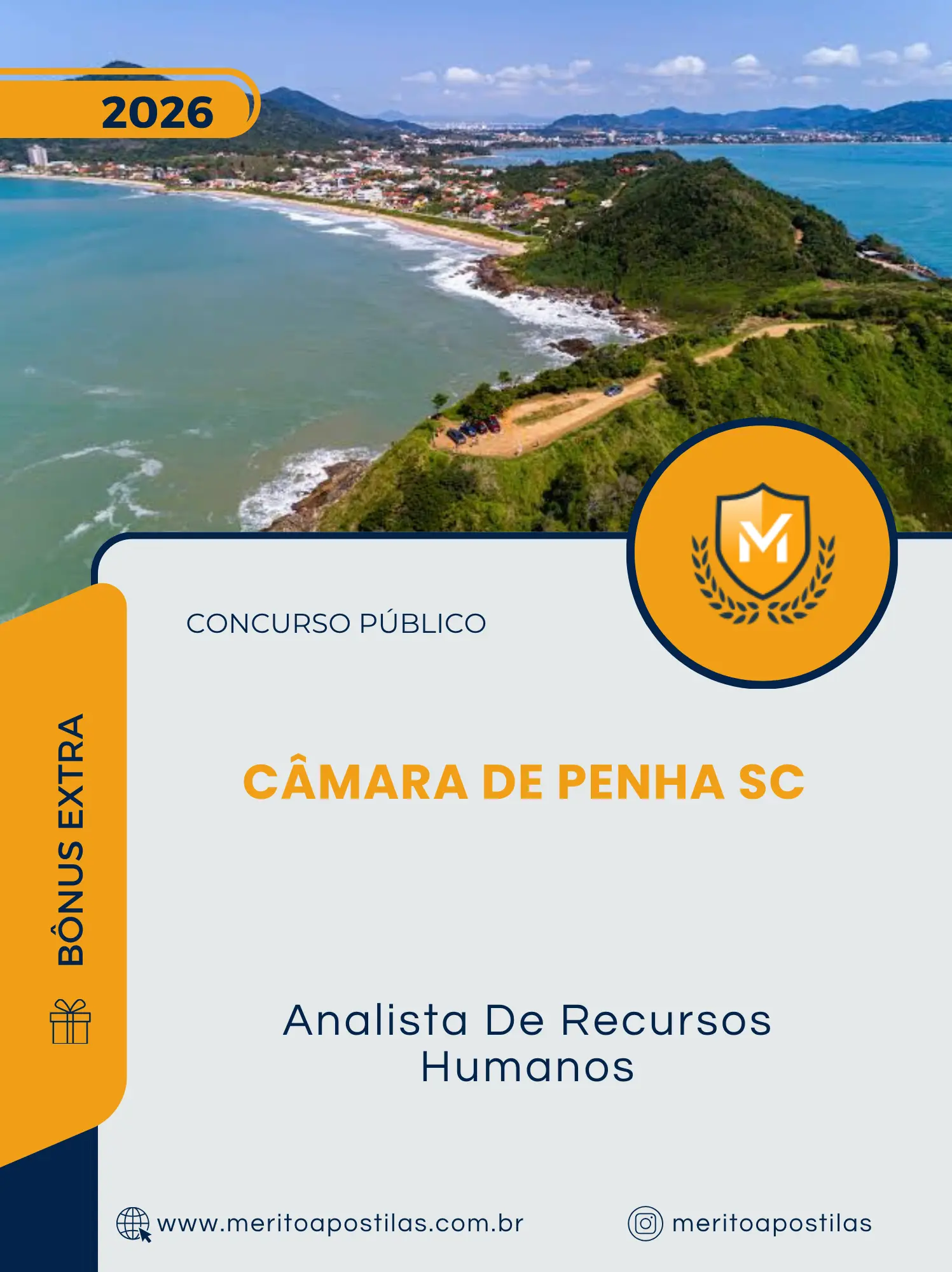 Apostila Analista De Recursos Humanos Câmara de Penha SC 2026